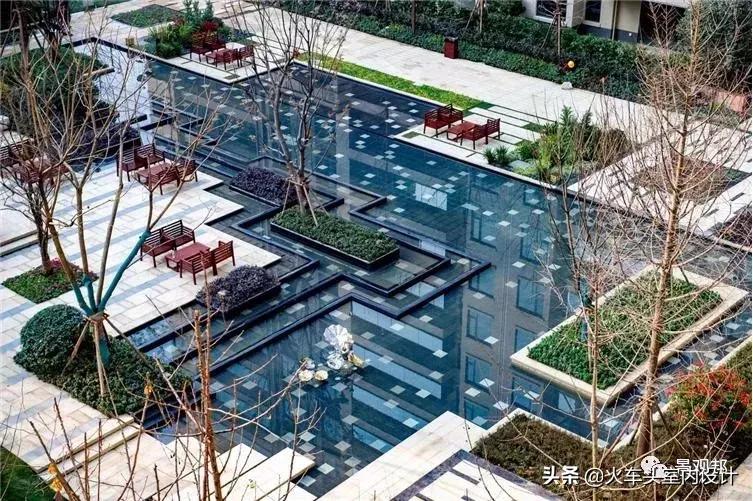 最美小区景观户外阳台效果图,有特色的小区和城市景观设计图片