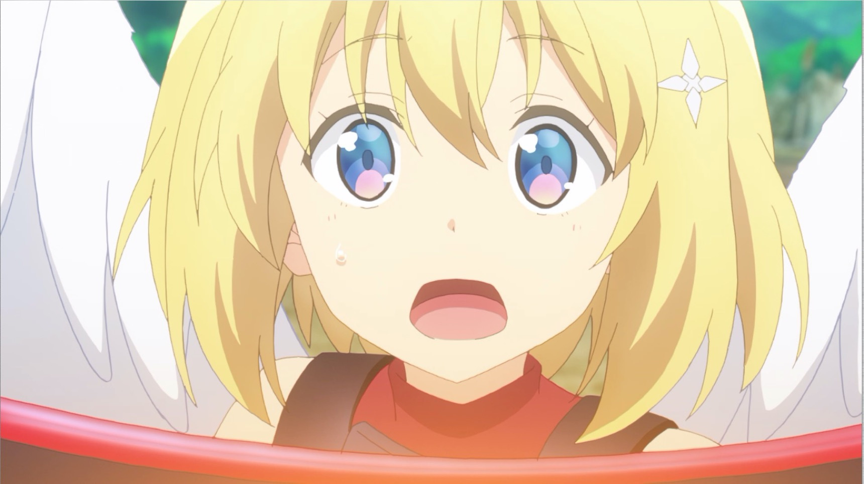 因为太怕痛就全点防御力了,怕痛盾娘