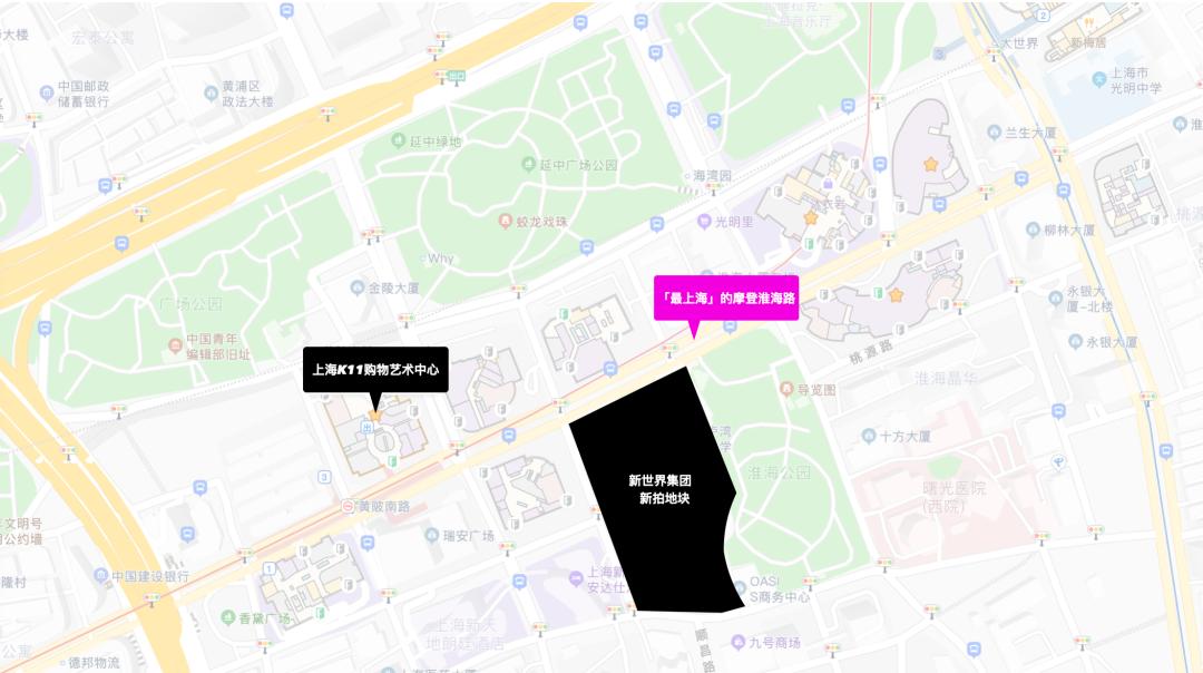 淮海路上的k11,k11在淮海路哪里