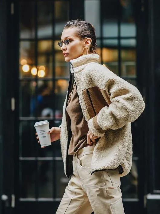 保暖百搭外套,又保暖又好看的外套上身效果好