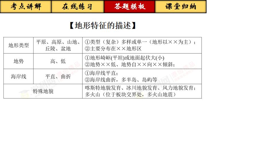 第一章行星地球知识结构图,第一章行星地球总结