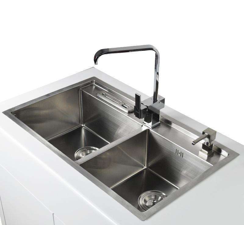 不锈钢水槽安装开孔尺寸,不锈钢水槽下水开孔怎么扩大