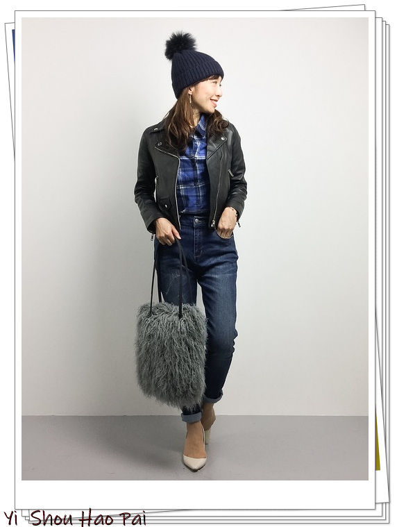 格纹日系衬衫,格纹衬衫怎么搭好看