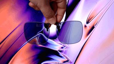 眼镜变墨镜好用吗,眼镜遇光变墨镜无框