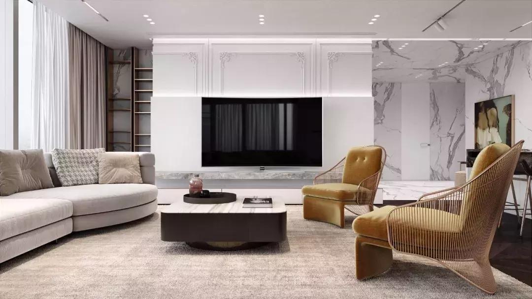 优雅现代法式风家装,简约经典诠释法式优雅