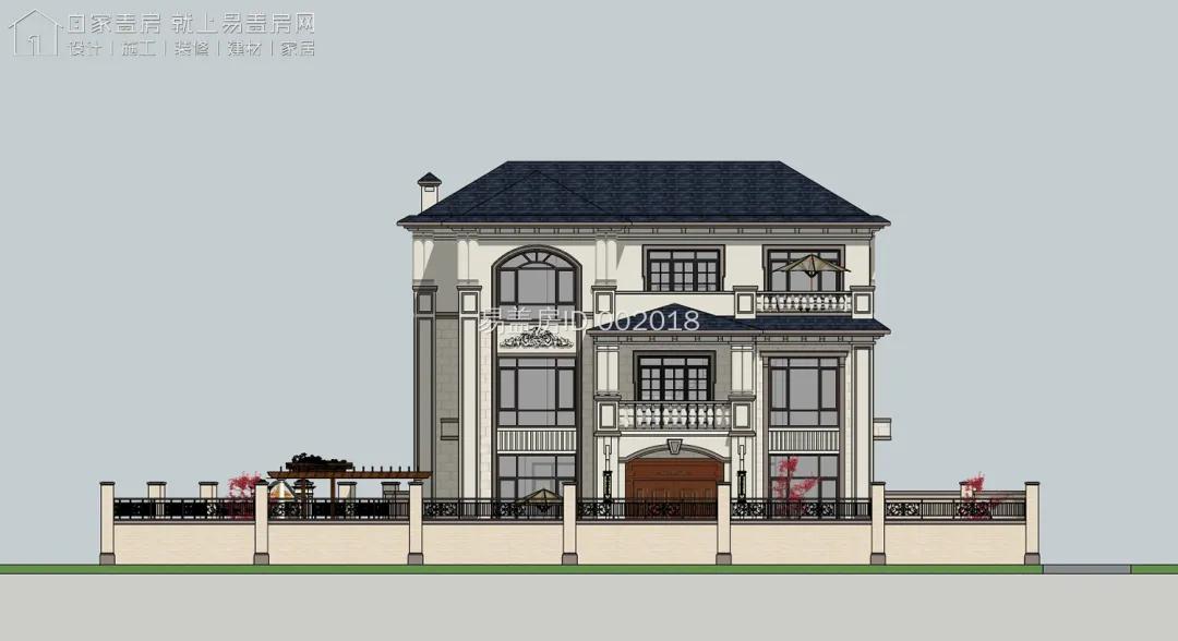 顶级豪华别墅小院子实景图,功能最全的现代别墅