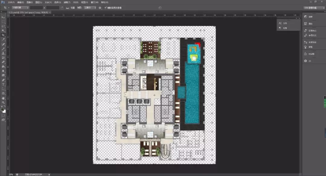 psd分层图素材,ps室内设计平面图素材图片高清