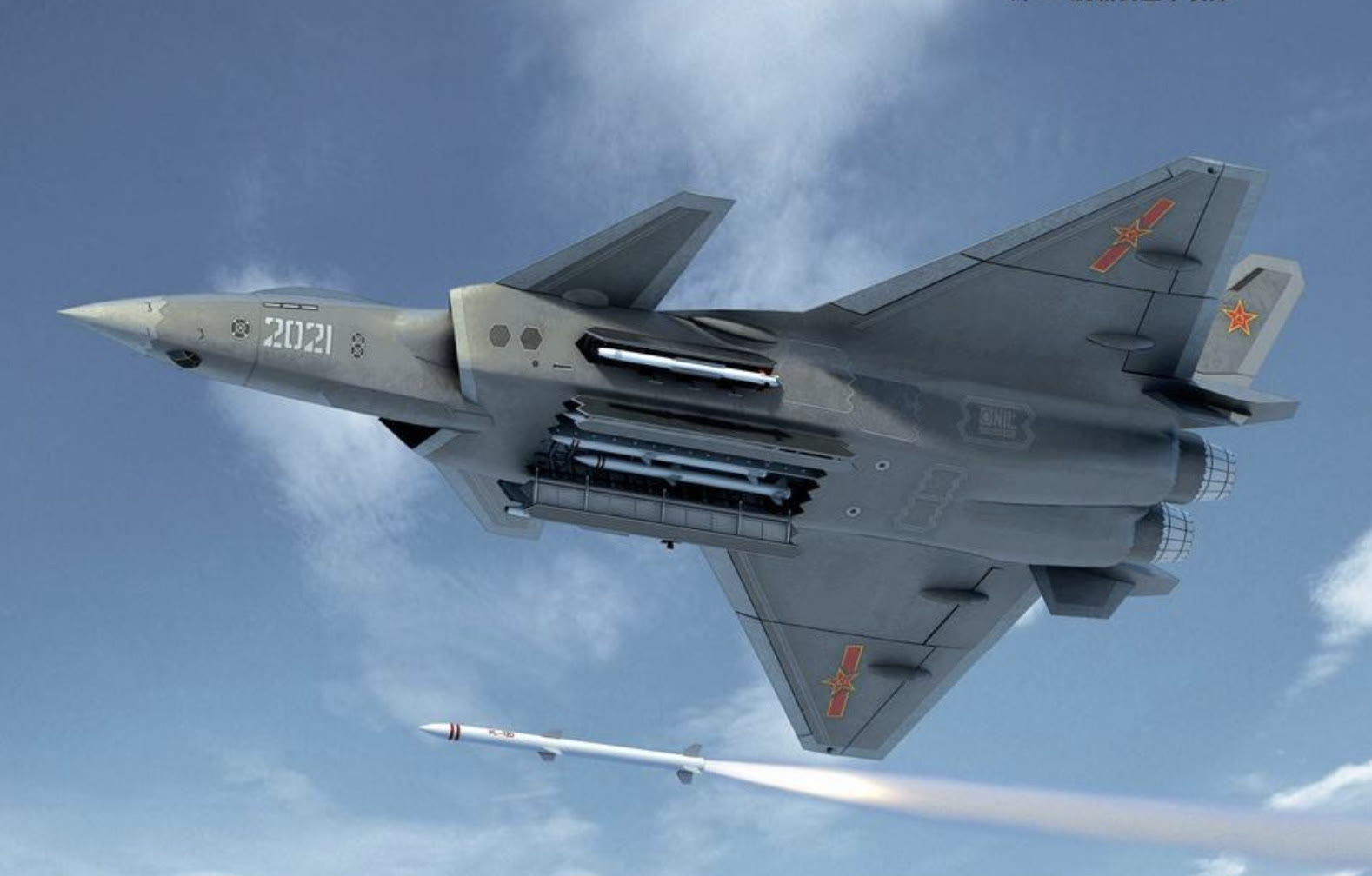 中美歼20,歼20打f22战斗机谁会赢