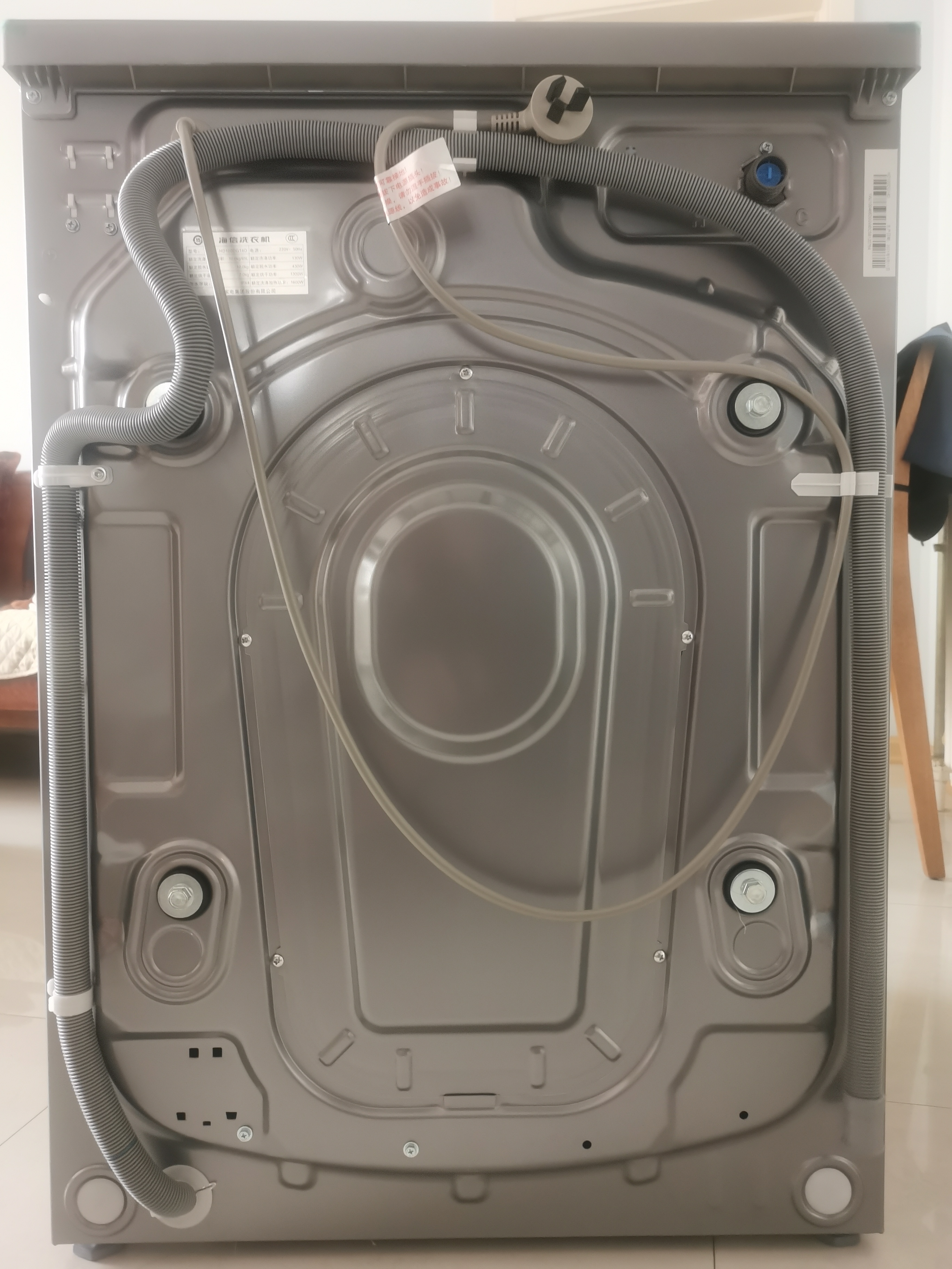 海信hd100dg14d洗衣机,海信10公斤洗烘一体hd100