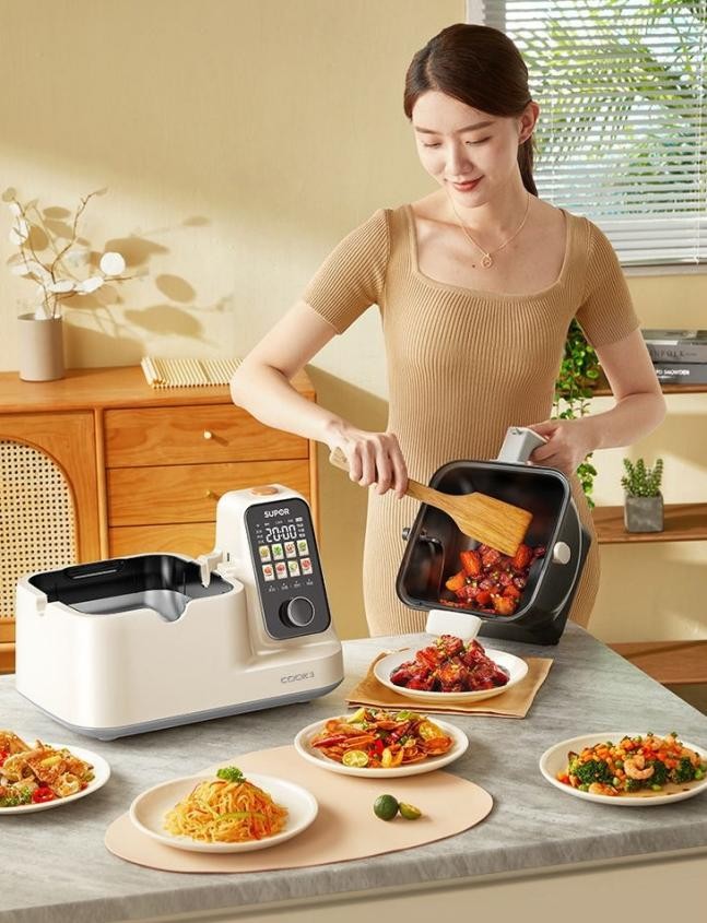 苏泊尔炒菜机全自动,苏泊尔智能做饭机