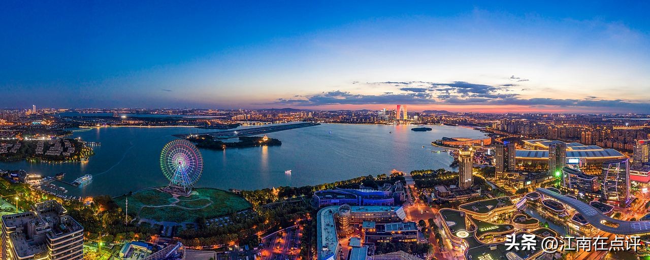 苏州金鸡湖新摩天轮,苏州摩天轮主题公园金鸡湖