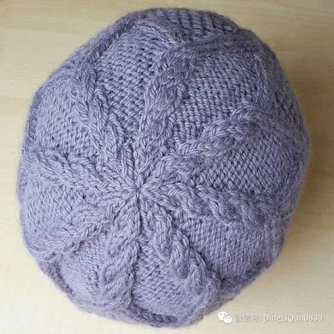 钩冬天帽子图解,冬天针织帽子的织法