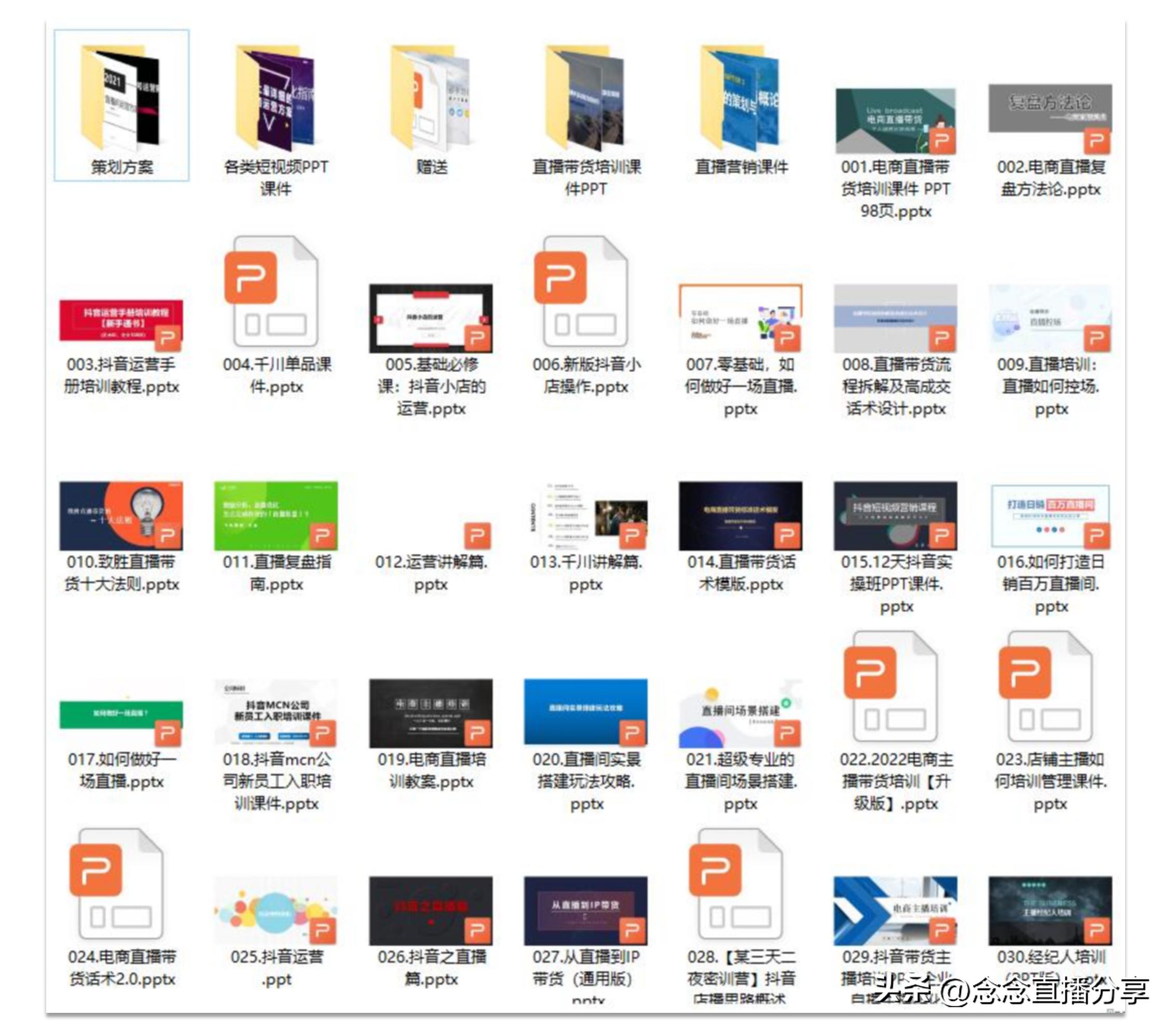 抖音主播直播培训ppt,直播带货主播培训课程ppt教程