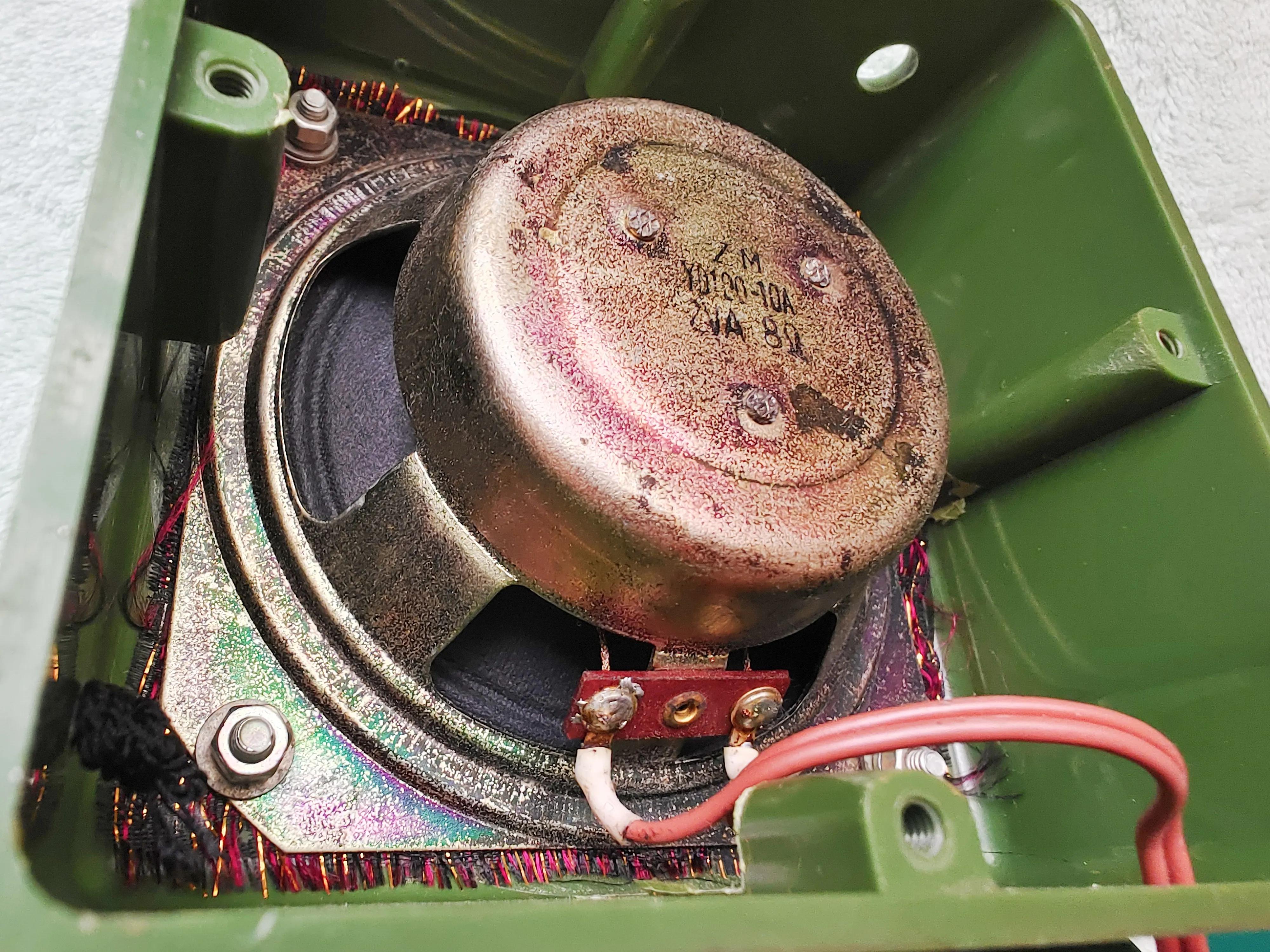 天津真美电声器材厂老照片,拆老式音箱