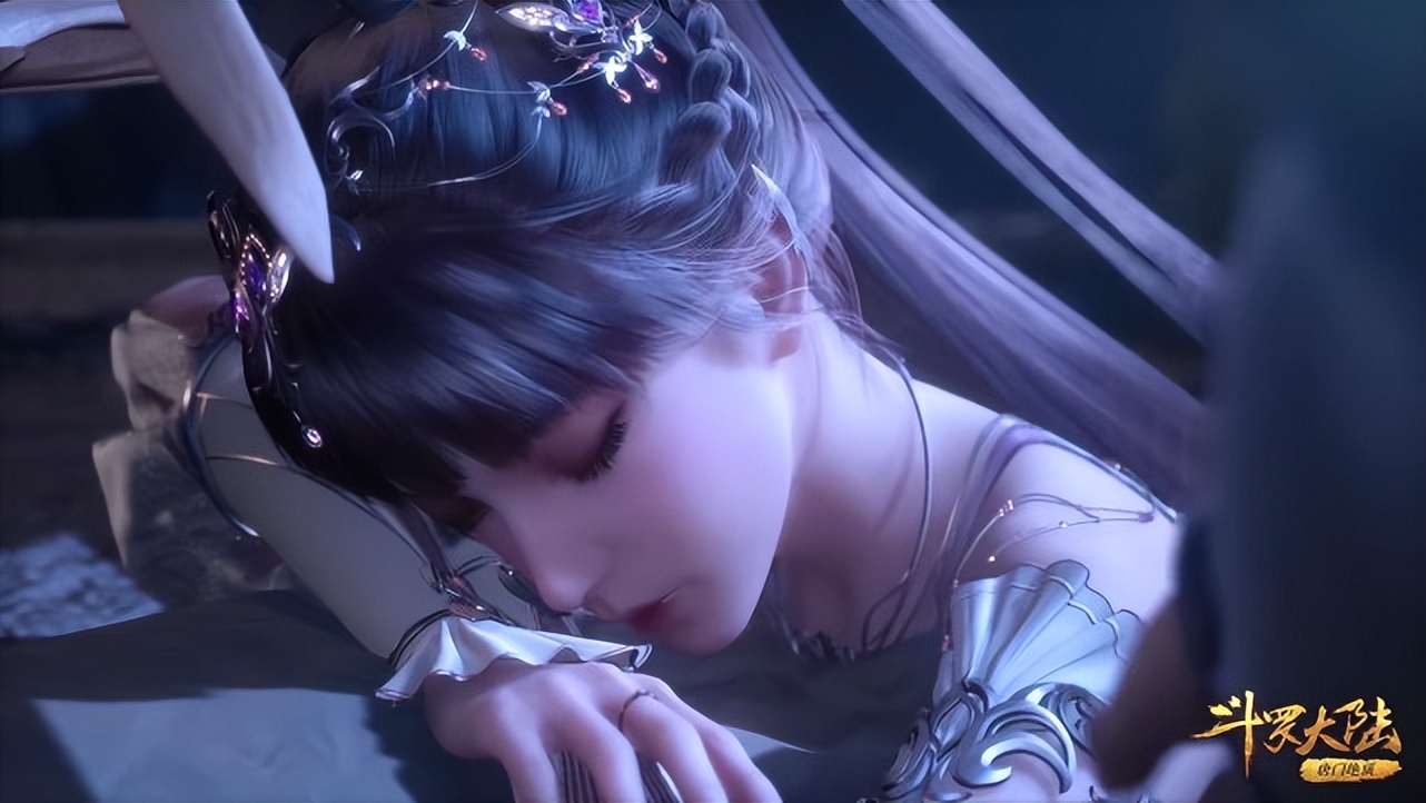 斗罗大陆唐三主动亲吻小舞的脸,斗罗唐三为小舞穿鞋