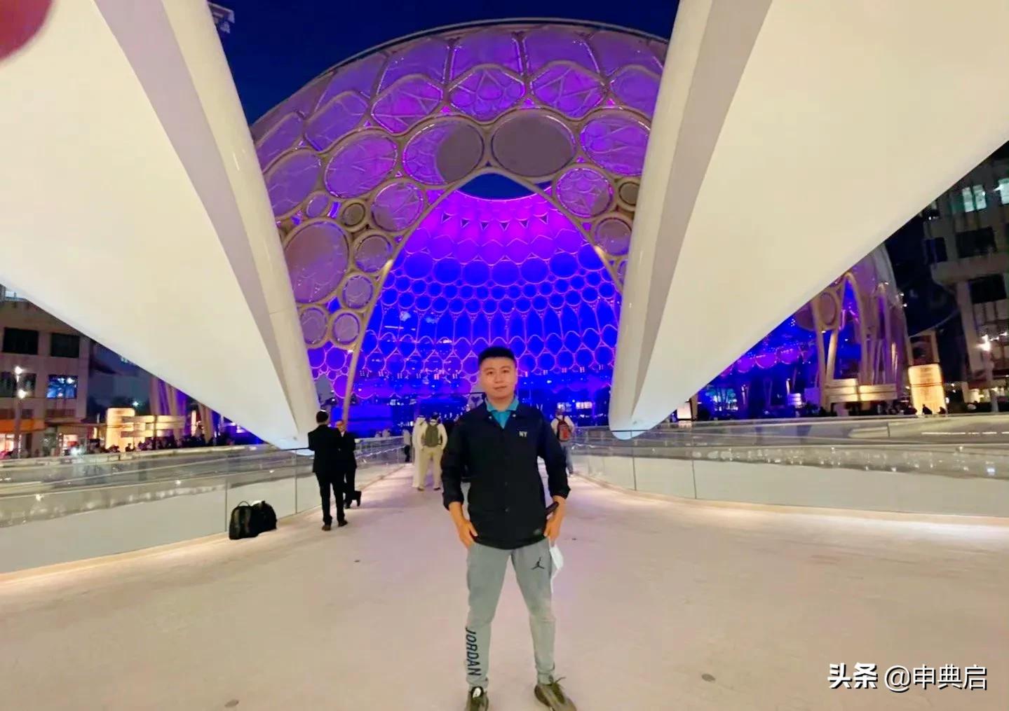 小吴在迪拜的医疗用品展,小吴迪拜