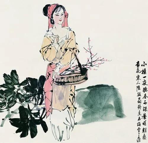 小楼听春雨深巷明朝卖杏花意境,小楼一夜听春雨深巷明朝卖杏花