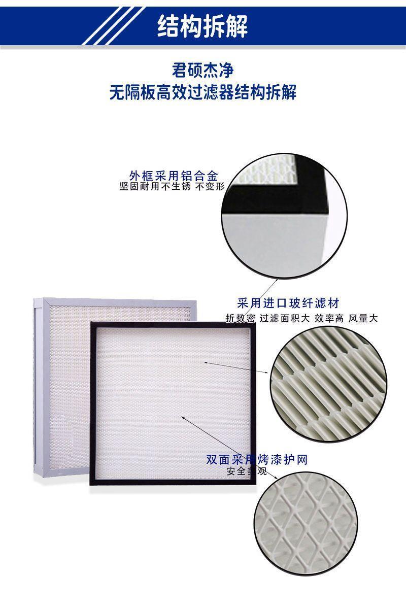 拉萨ffu净化系统与高效过滤器,ffu高效过滤器空气净化器详细参数