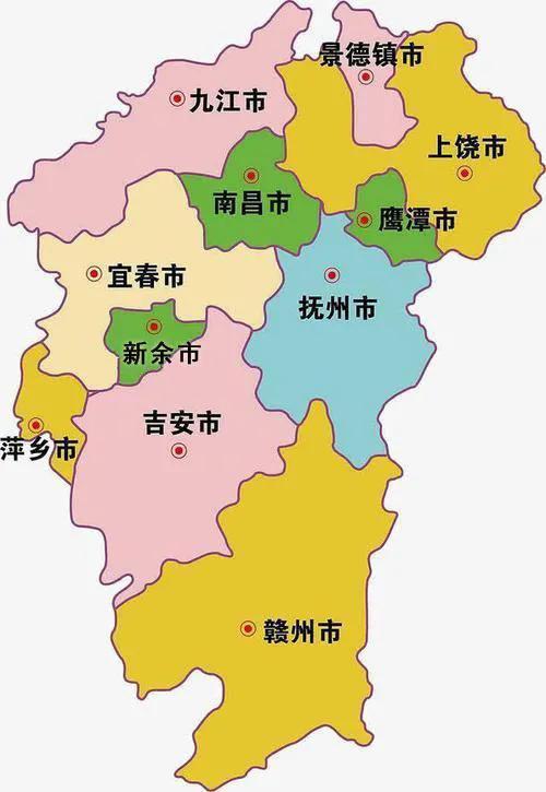 九江江西三大城市,江西省第二大城市不是九江吗