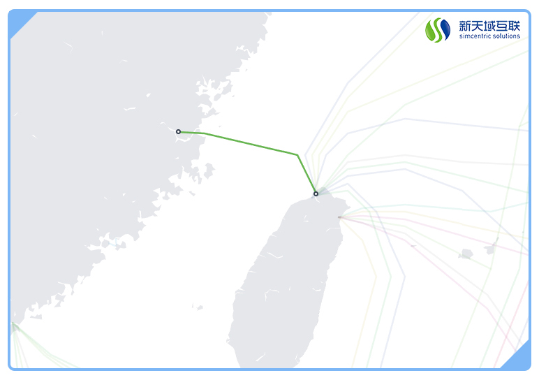中国全球海底光缆排名,台湾海底光缆