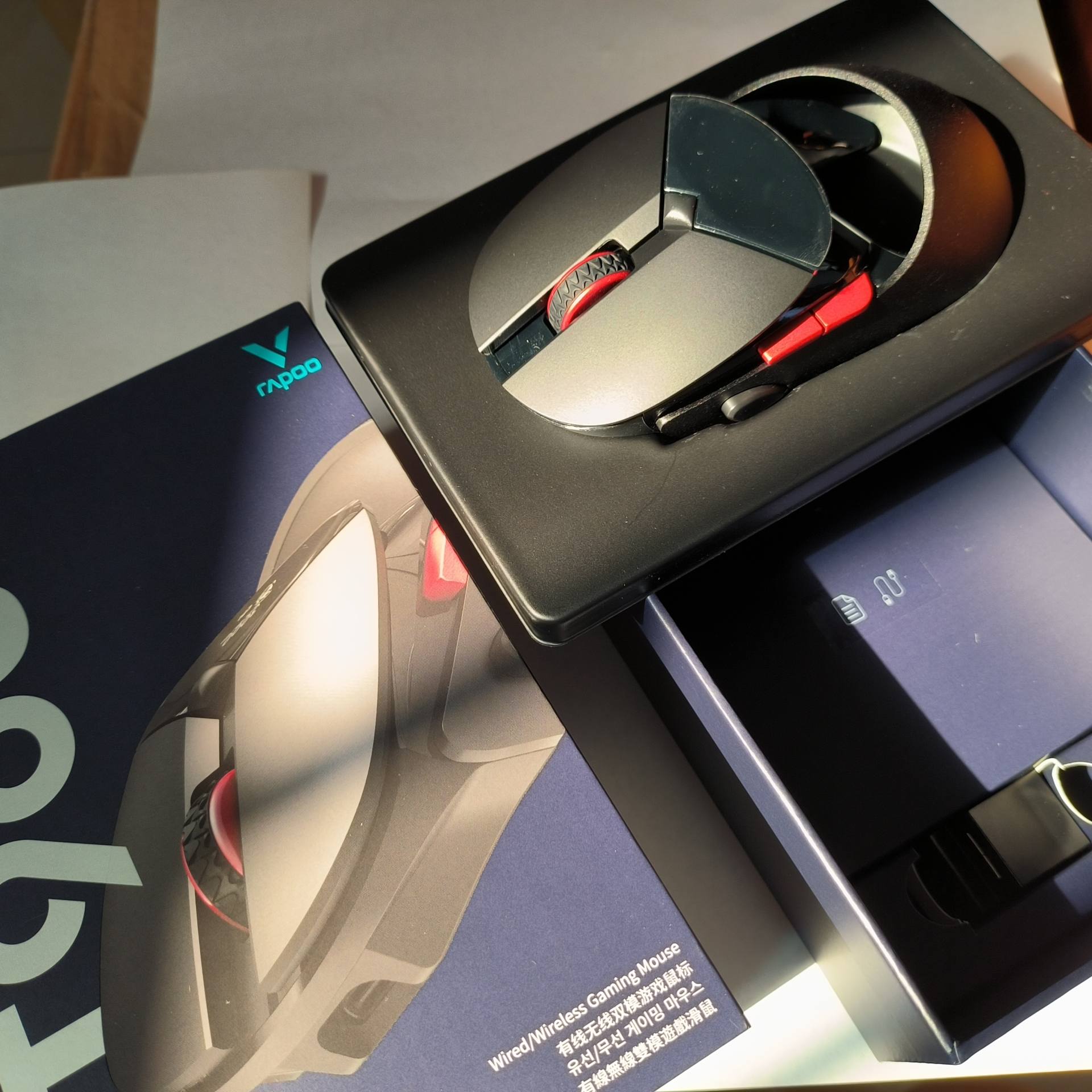 雷柏vt960s,雷柏rapoovt960s升级款无线游戏鼠标