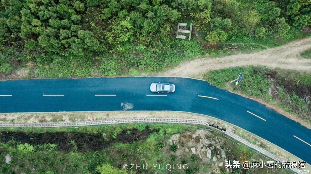 合肥白马山盘山路,合肥观光山