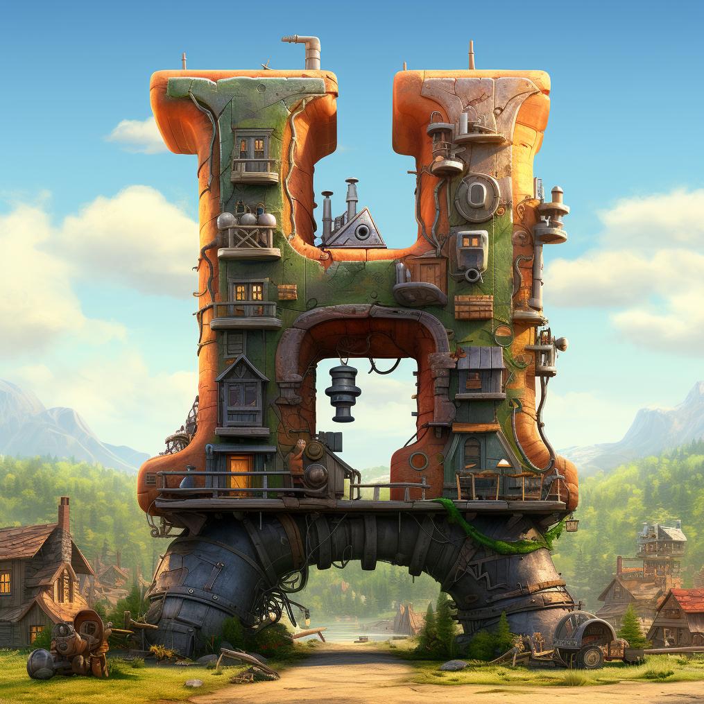 字母p的线条感设计,高级字母设计