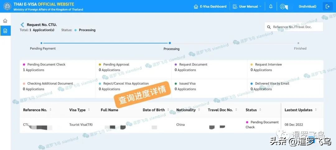 泰国游落地电子签证,泰国60天旅游签证电子签怎么发放