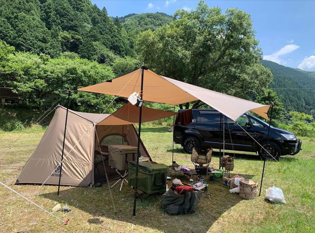 怎么做小帐篷露营地,自己制作露营风餐厅帐篷教程