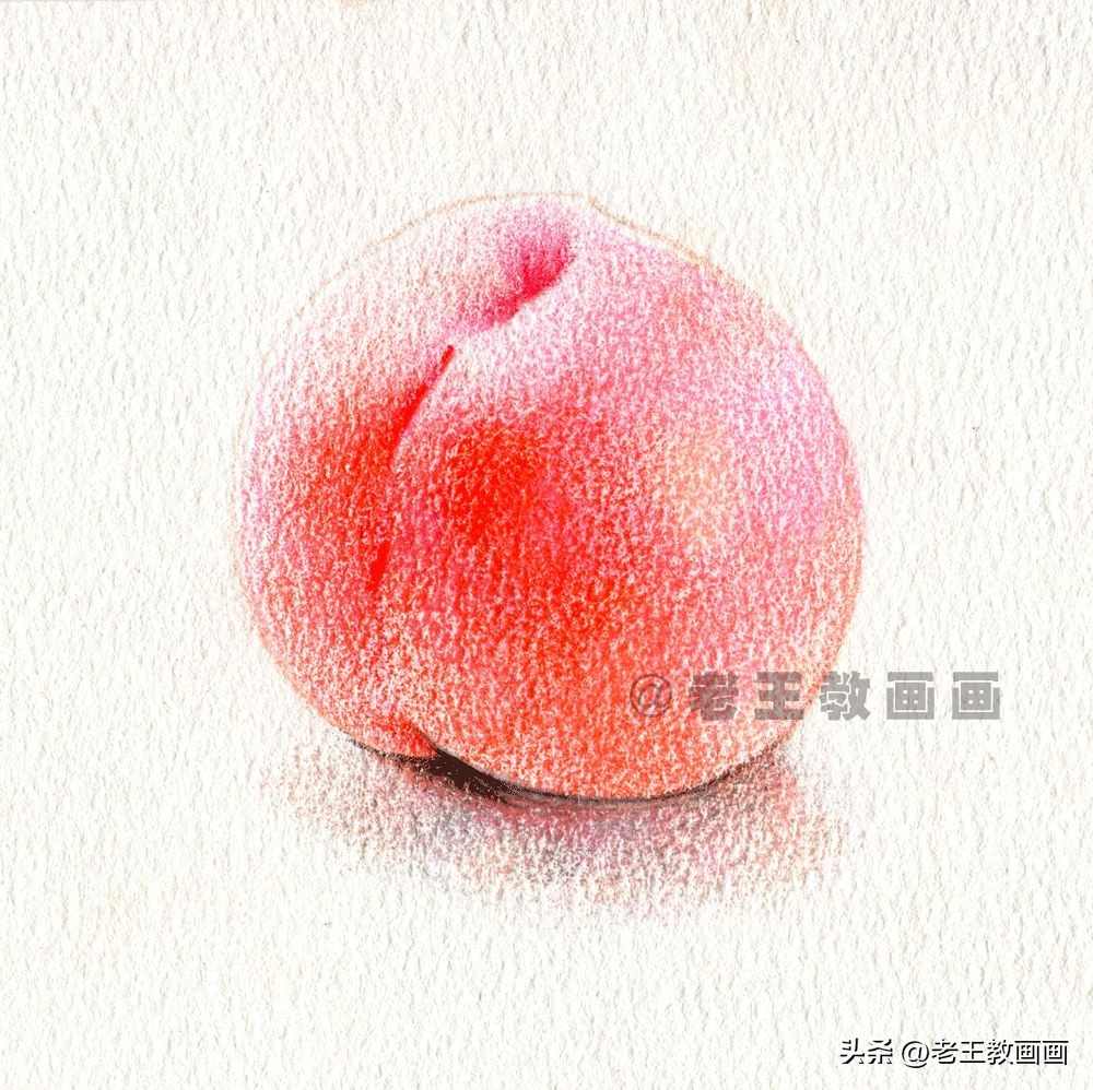 国画怎么样画桃子视频,画简单的桃子