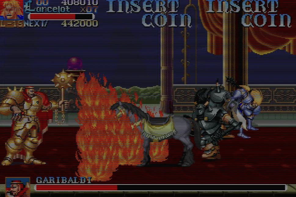 经典街机游戏圆桌骑士速通,街机圆桌骑士所有隐藏魔杖的打法