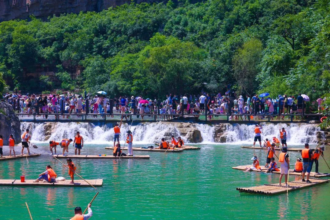 云台山深处自然美,云台山的风景真的很美