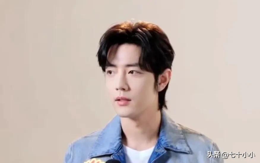 肖战2020留长发,长发肖战绝美镜头