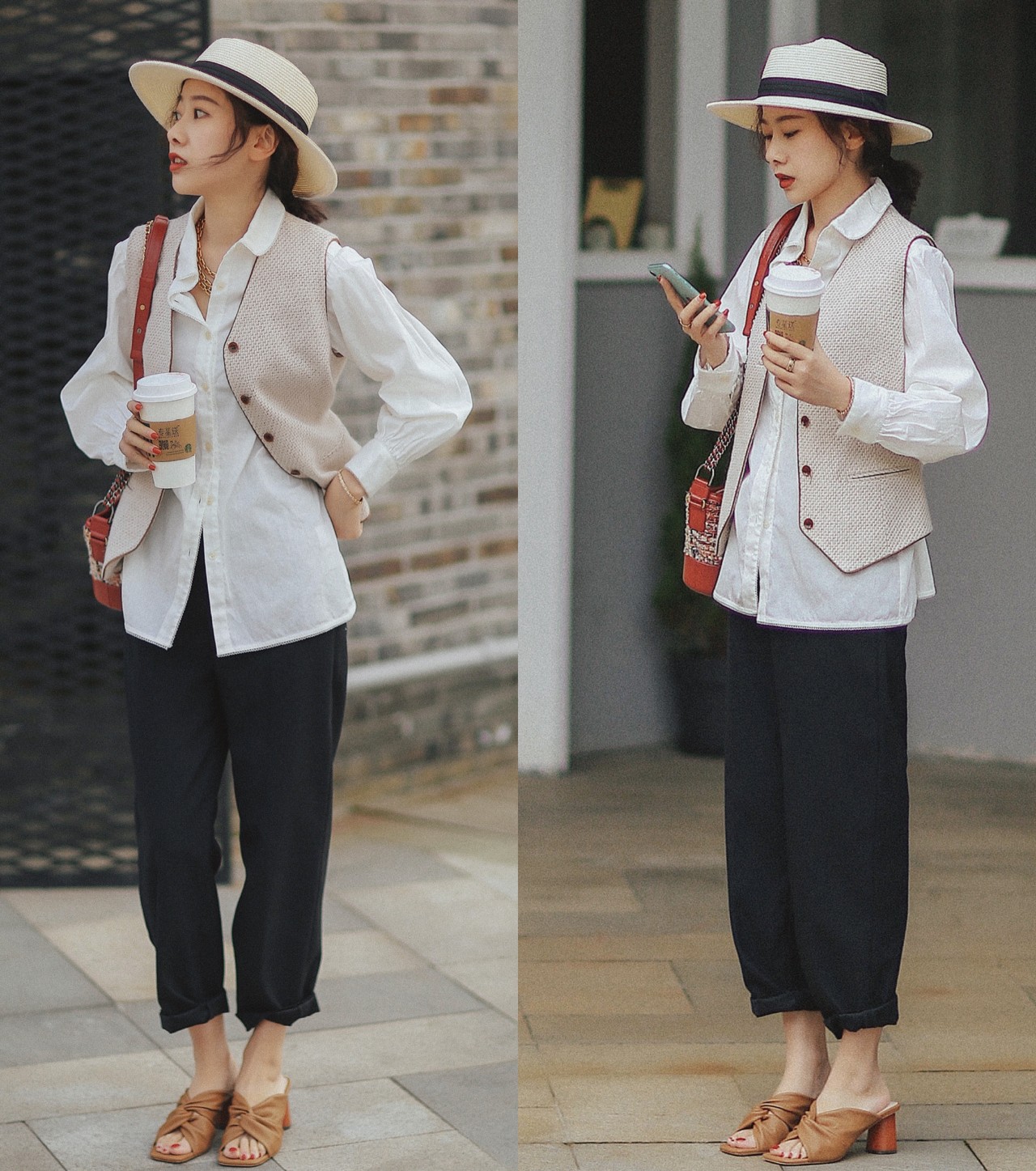 今年最流行的裤子显高显瘦,今年最火阔腿牛仔裤搭配鞋