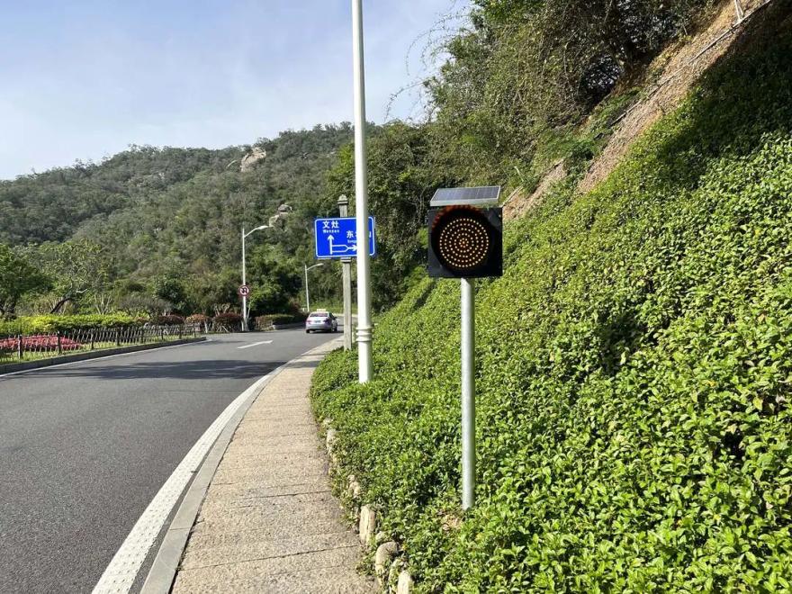 文曾路交安设施全面提升，出行旅游更安心！