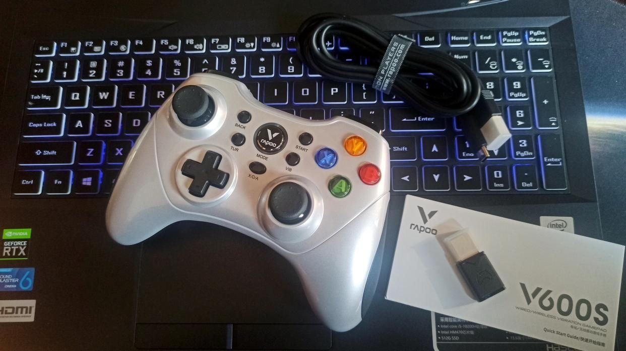 雷柏v600s手柄支持ps4,雷柏v600s手柄说明书