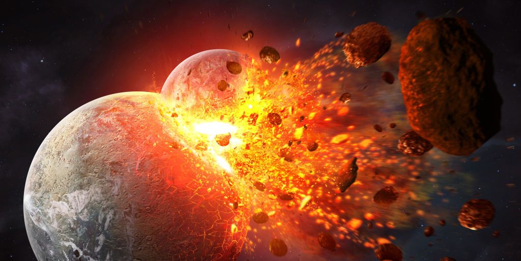 月球起源45亿年前的大碰撞,探秘月球的100个未解之谜