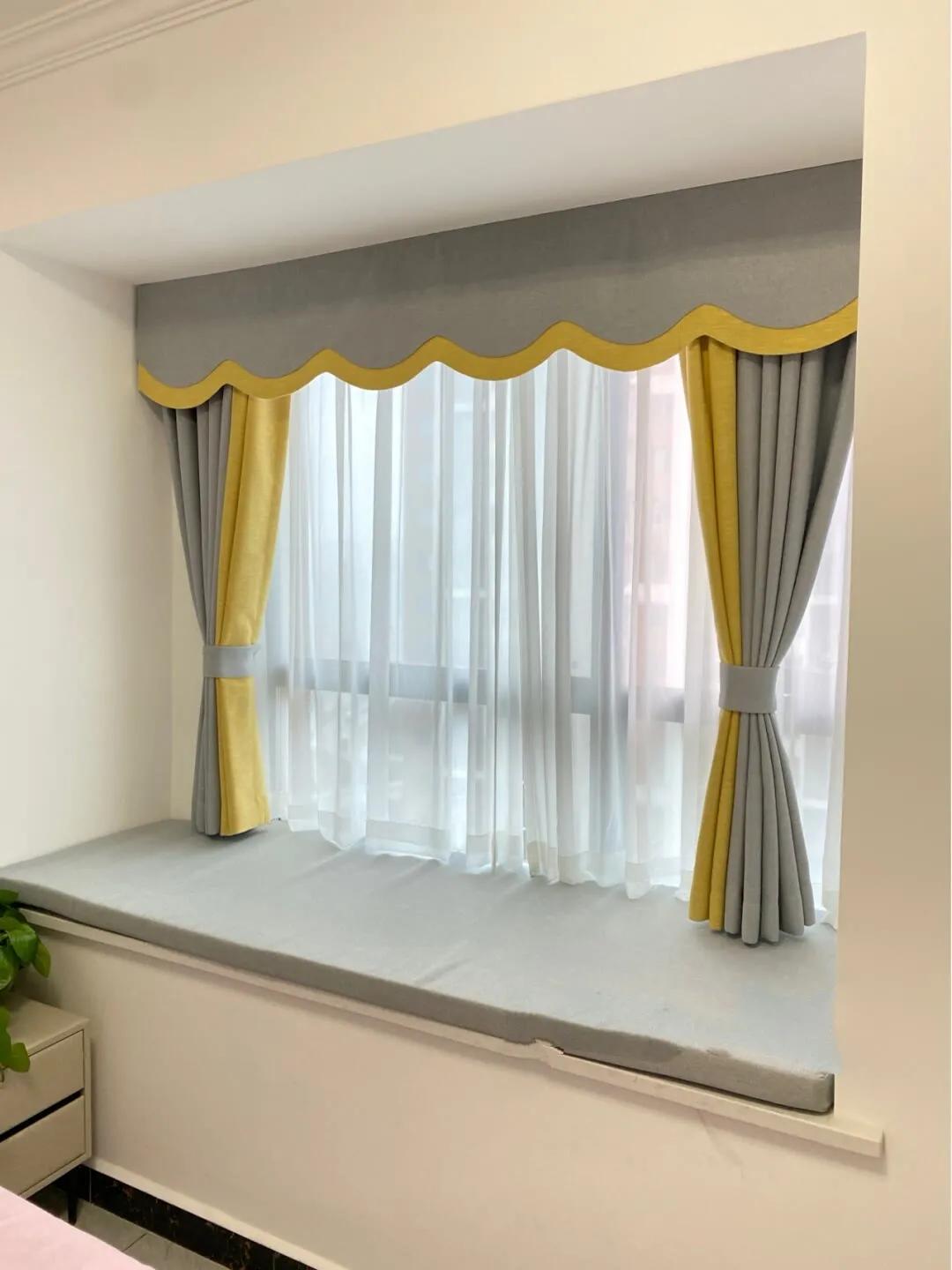 30种窗帘穿搭图片大全,30平方窗帘装修风格