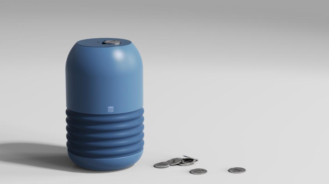 “感受快乐”——存钱罐设计