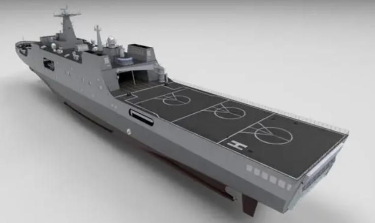 中国出口吨位最大的三艘舰艇，满载排水量超2万吨，泰国就占了2艘