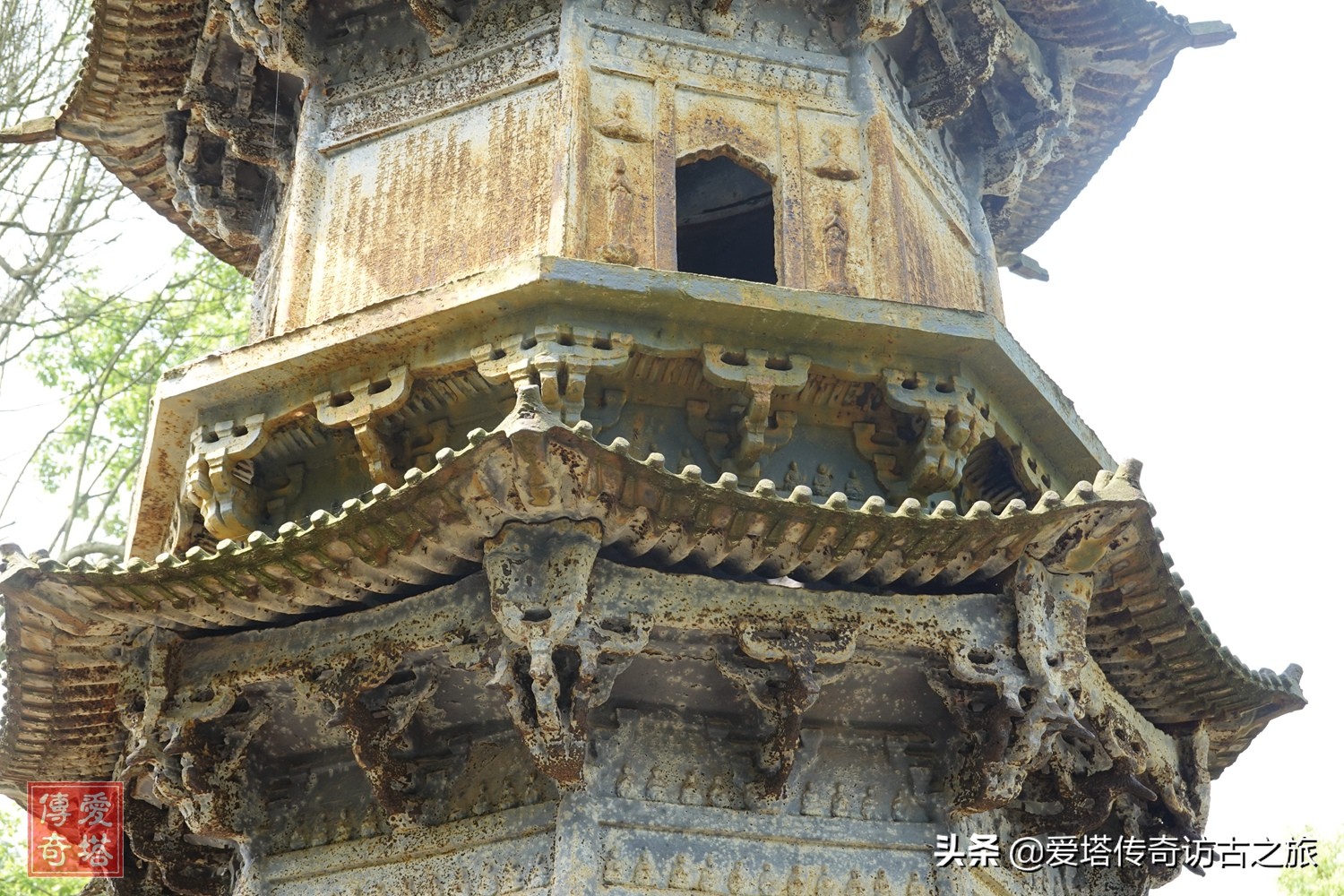 湖北当阳玉泉寺铁塔,湖北当阳市玉泉寺铁塔