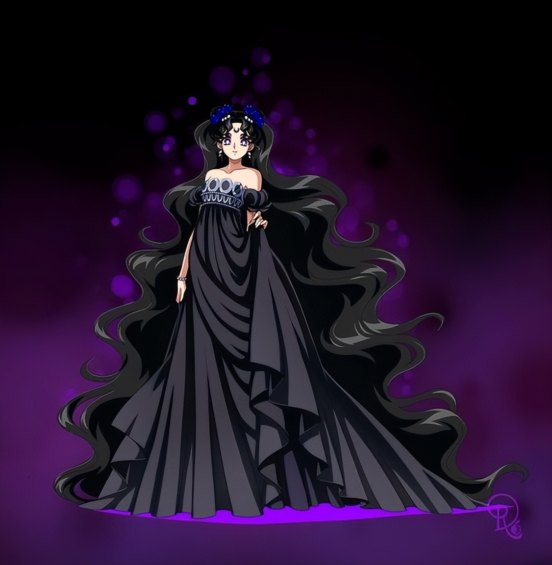 黑化的美少女战士,暗黑的美少女战士