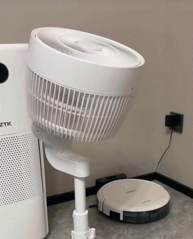 空气循环冷风扇超静音测评,黑科技空气循环扇真的凉爽