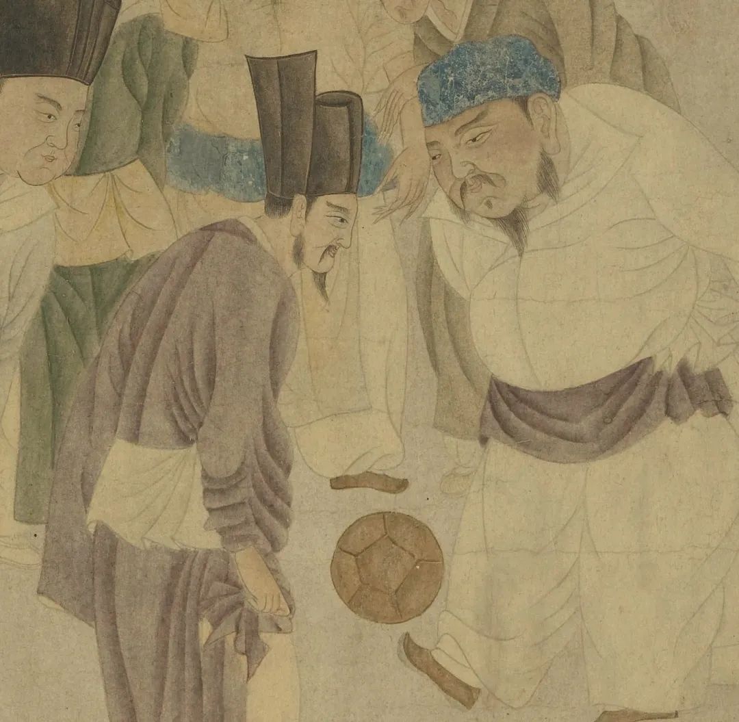 宋太祖赵匡胤踢足球,宋太祖踢蹴鞠