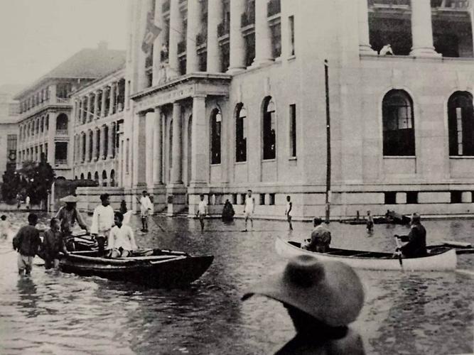 98抗洪爆破堤坝,98抗洪决堤口