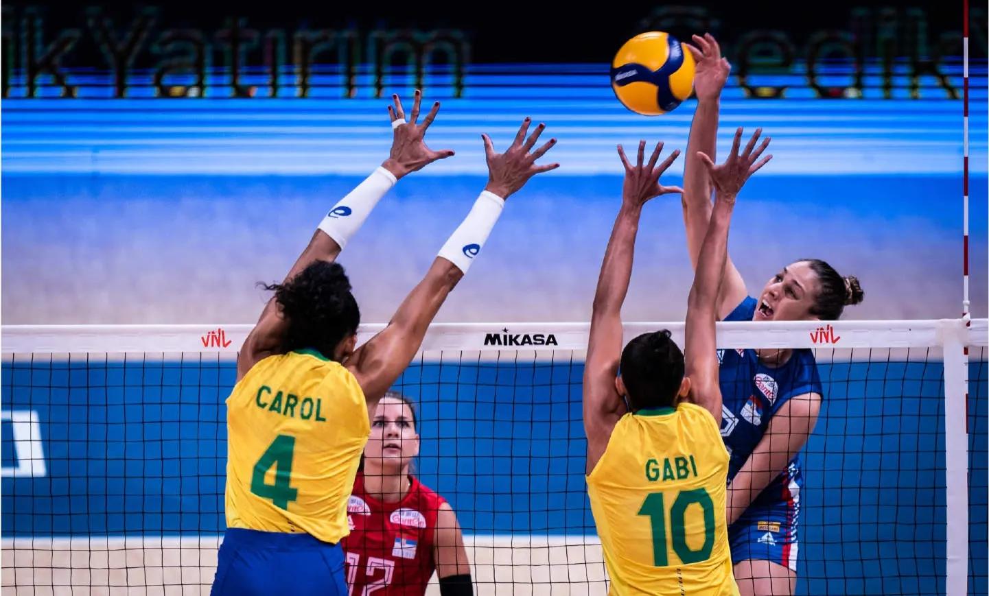 女排决赛巴西对塞尔维亚直播,巴西和塞尔维亚排球直播