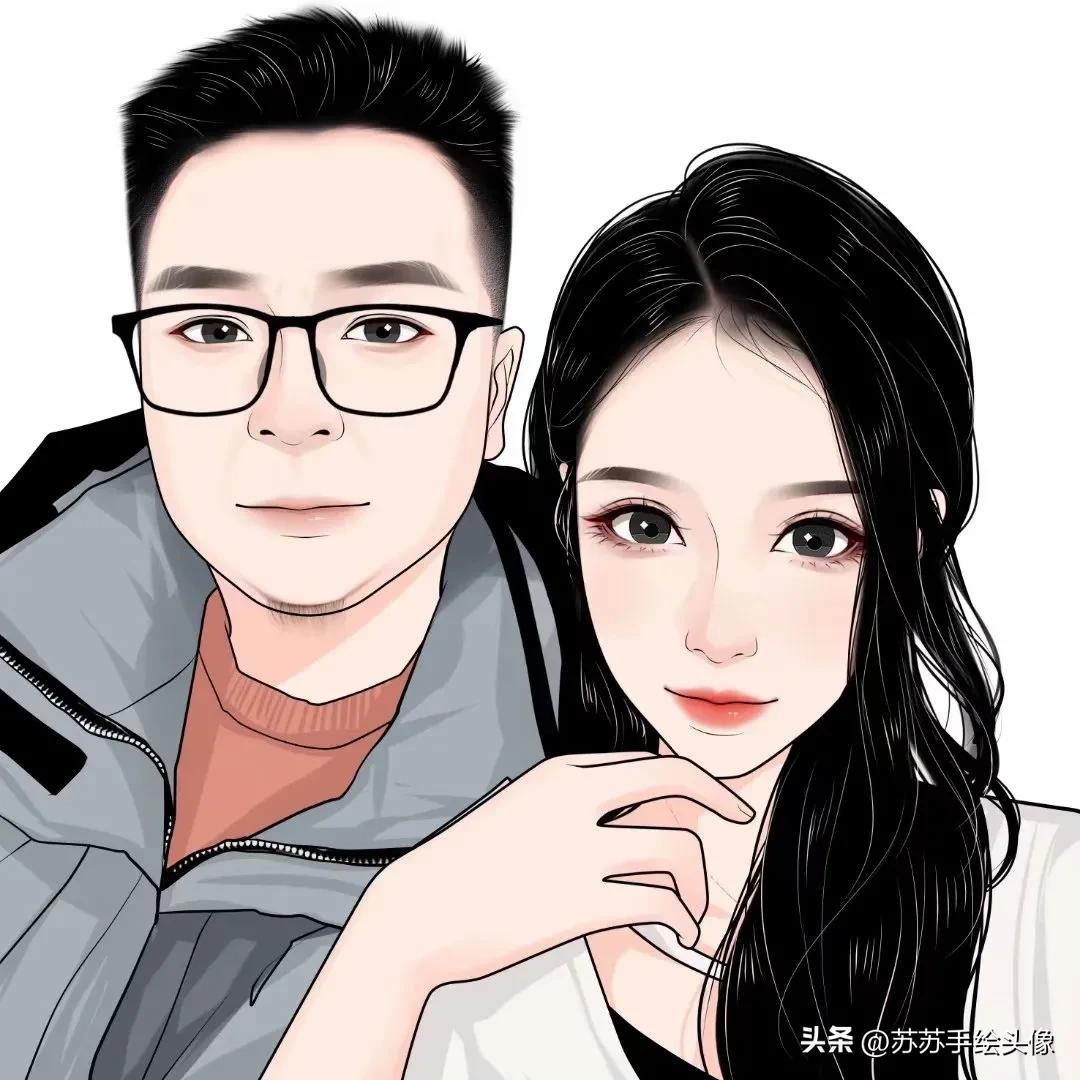 cp头像情侣一男一女两张动漫可爱,高清动漫cp头像情侣一左一右霸气