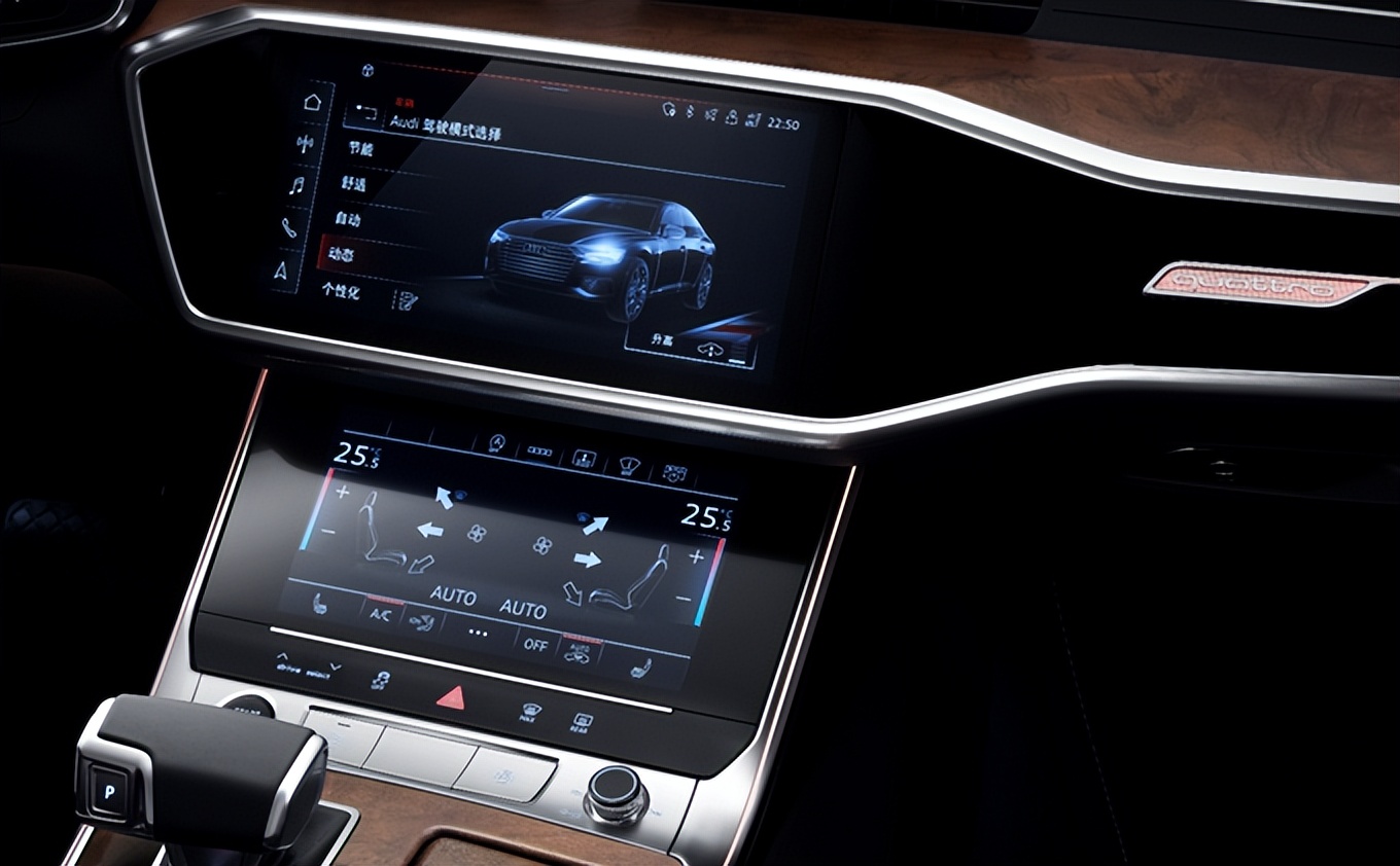 新奥迪a6l四驱冰雪测试,c级车标杆