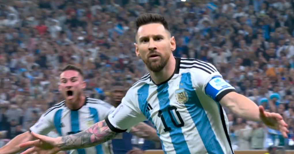 阿根廷vs法国梅西反击,阿根廷对战法国梅西进了几球