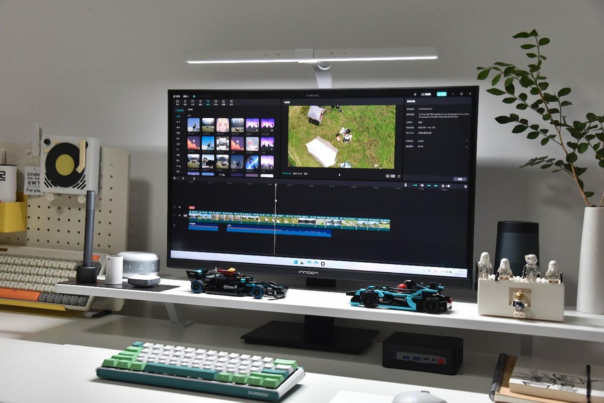 1080P换4K，27寸显示器看上INNOCN27C1U，专业色彩选对了